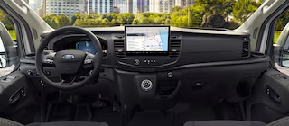 Ford E-Transit driver cab