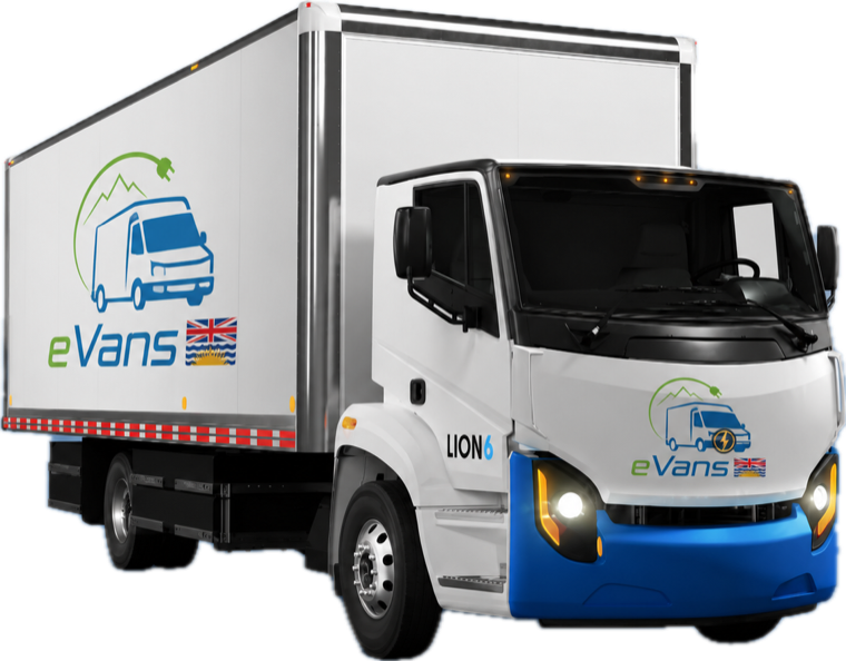 Lion 6 electric box truck
